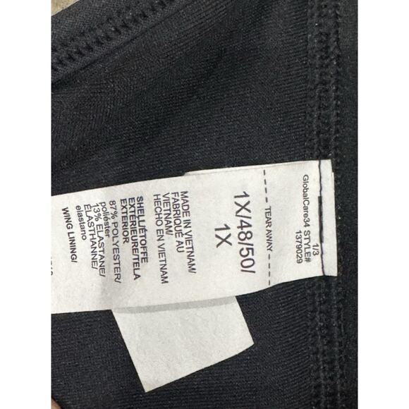 Under Armour UA Infinity High Zip 2.0 Sports Bra Size XL Black - Picture 4 of 4